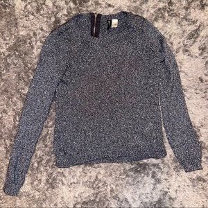 Silver Glitter Sweater